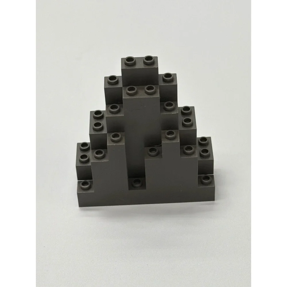 NEW LEGO LURP‎ Piece Dark Bluish Gray Mountain Top Parts 3x8x7 rock panel